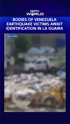 Bodies Of Venezuela Earthquake Victims Await Identification In La Guaira