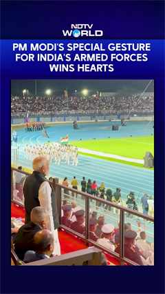 Video: PM Modi Stands For Indian Contingent At Seychelles National Day Parade
