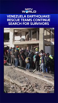 Venezuela Earthquake: Rescuers Search Through Rubble for Survivors in La Guaira