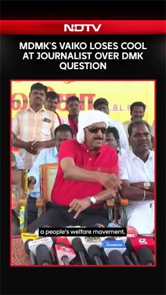 Vaiko Explodes Over DMK Question, Defends 'Alliance Dharma'