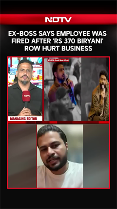 Himanshu Jangra Was Fired After 'Rs 370 Biryani' Row Hurt Business, Says Ex-Boss