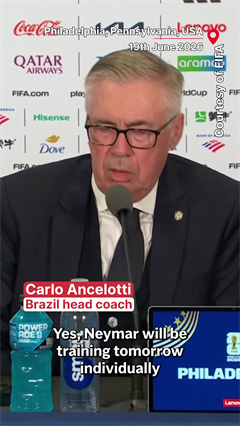 Video: Neymar 'Available To Face Scotland' As Brazil Welcome Back Star | FIFA