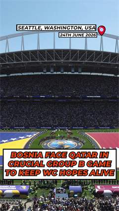 Bosnia Beat Qatar 3-1, Edge Closer to Historic World Cup Knockout Berth