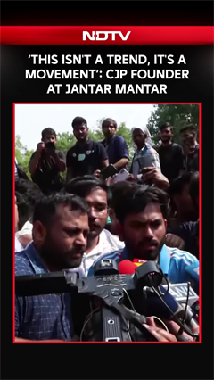 CJP Founder At Jantar Mantar : This Isn't A Trend, It's A Movement