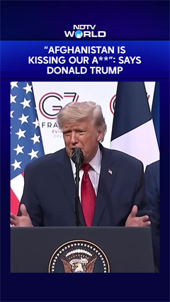 &ldquo;Afghanistan Is Kissing Our A**&rdquo;: Trump Says He Can Retrieve All US Equipment Left In Afghanistan