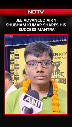 &ldquo;Used To Study For 8-10 Hours&hellip;&rdquo;: JEE Advanced AIR 1 Shubham Kumar Shares His &lsquo;Success Mantra&rsquo;