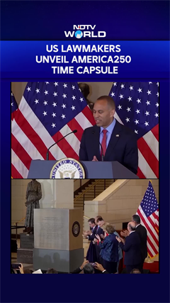 US Lawmakers Unveil America250 Time Capsule Ahead of Nation's 250th Independence Day
