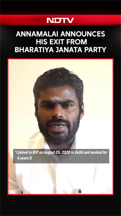 Former Tamil Nadu BJP Chief K Annamalai Quits Party; Resignation Accepted by Nitin Nabin