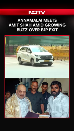 K Annamalai Leaves Amit Shah's Residence Amid Buzz Over Leaving BJP