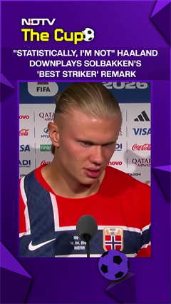 FIFA World Cup | "Statistically, I'm Not" Haaland Downplays Solbakken's 'Best Striker' Remark