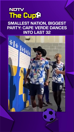 Cape Verde Players Dance With Joy in Mixed Zone After Historic Qualification | Watch