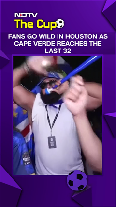 Cape Verde Fans Party Outside Houston Stadium After Reaching World Cup Knockouts | Watch