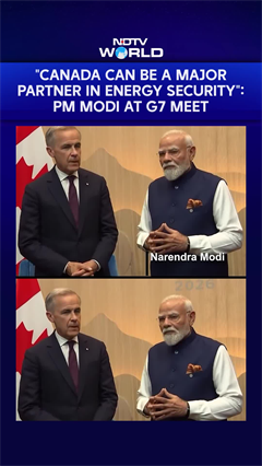 PM Modi At G7 Summit | PM Modi: "Canada Can Be A Major Partner In Energy Security"