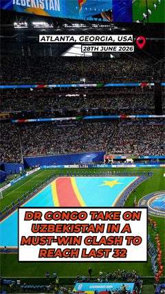 DR Congo Comes From Behind to Beat Uzbekistan 3-1 and Reach the Last 32