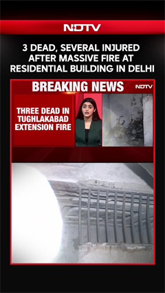 Delhi Fire | 3 Dead, Several Injured After Massive Fire At Residential Building In Delhi