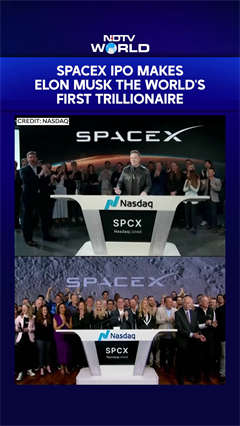 SpaceX IPO: SpaceX IPO Makes Elon Musk World's First trillionaire