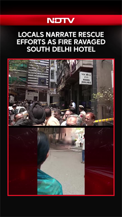 Fire Malviya Nagar | Locals Narrate Rescue Efforts As Fire Ravaged South Delhi Hotel