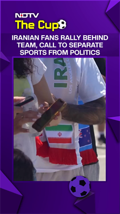 Video: FIFA World Cup | Iranian Fans Rally Behind Team, Call To Separate Sports From Politics