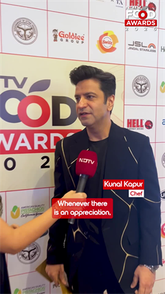 Chef Kunal Kapoor Reliving Memories At The NDTV Food Awards 2026