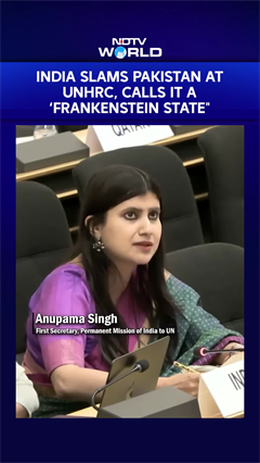 Video: India Vs Pakistan | India Slams Pakistan At UNHRC, Calls It A ‘Frankenstein State'