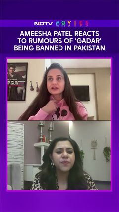 Ameesha Patel Reacts to Gadar Ban Rumours in Pakistan