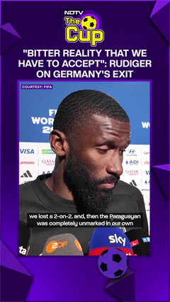 "Bitter Reality We Have To Accept": German Defender Rudiger After Knockout Loss