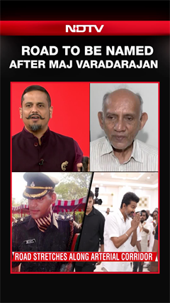 Major Mukund's Father Thanks CM Vijay As Chennai Names 16-Km Road After Hero_