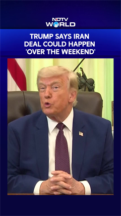 Trump Says Iran Deal Could Happen 'Over The Weekend'