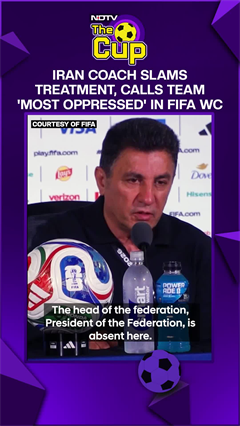 FIFA World Cup 2026 | Iran Coach Slams Treatment, Calls Team 'Most Oppressed' In FIFA World Cup