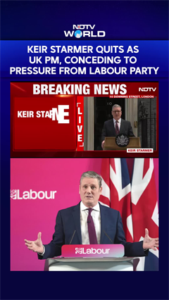 UK PM Resigns News | Keir Starmer Quits As UK PM, Conceding To Pressure From Labour Party
