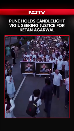 Pune Residents Hold Silent March, Candlelight Vigil for Ketan Agarwal