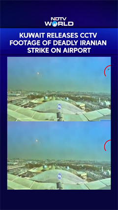 Kuwait Releases Video of Iranian Drone Strike On International Airport's Terminal 1