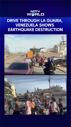 Venezuela Earthquakes | Drive Through La Guaira, Venezuela Shows Earthquake Destruction