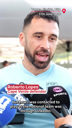 FIFA World Cup 2026 | I Thought It Was Spam: Cape Verdes Roberto Lopes On His LinkedIn Call-Up