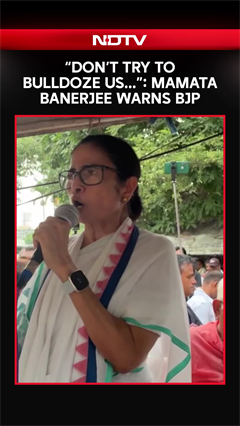 Bengal News | &ldquo;Don&rsquo;t Try To Bulldoze Us...&rdquo;: Mamata Banerjee Warns BJP