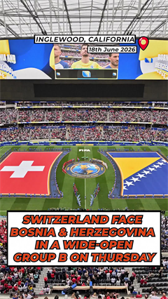 Switzerland Vs Bosnia | Johan Manzambi's Brace Powers Switzerland Past 10-Man Bosnia-Herzegovina 4-1