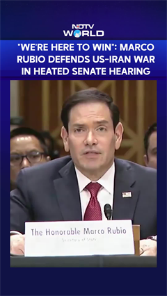 "We're Not A Charity..We're Here To Win": Marco Rubio Defends Iran War In Senate Hearing