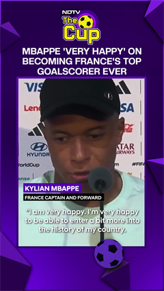 Mbappe 'Very Happy' On Becoming France's Top Goal Scorer Ever