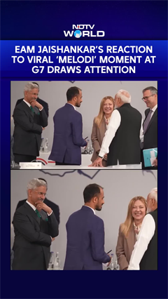 Video: EAM Jaishankar’s Reaction To Viral ‘Melodi’ Moment At G7 Draws Attention