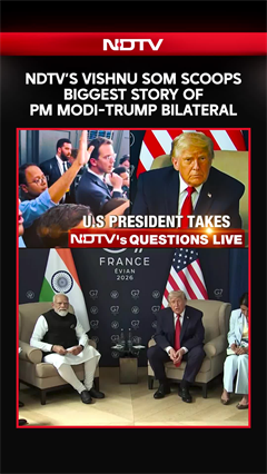 Modi Trump Meet | NDTV's Vishnu Som Breaks Biggest Headline From PM Modi-Trump Bilateral