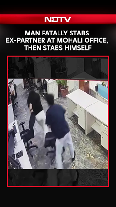 Man Fatally Stabs Ex-Partner Multiple Times Inside Mohali Office, Later Cut Himself Too