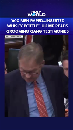 'Raped By 600-700 Men': UK MP Shares 'Pak Grooming Gang' Testimonies