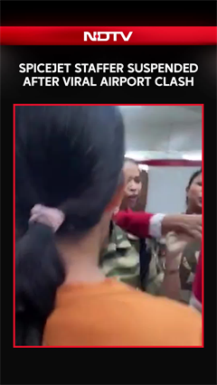 SpiceJet News | SpiceJet Suspends Employee After Explosive Airport Argument Caught On Camera