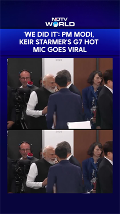 PM Modi, Starmer's 'We Did It' Hot Mic Moment Hints At India-UK Trade Deal
