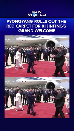 Pyongyang Rolls Out the Red Carpet for Xi Jinping's Grand Welcome In North Korea