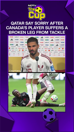 Qatar Say Sorry After Canada's Isma&euml;l Kon&eacute; Suffers A Broken Leg From Hard Tackle