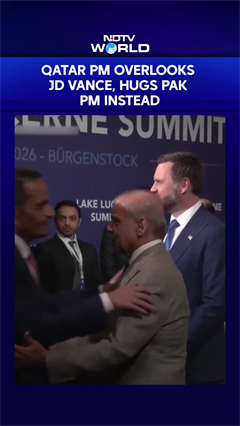 Video: Caught On Camera: Qatar 'Snubs' JD Vance At US-Iran Talks In Switzerland, Hugs Shehbaz Sharif