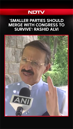 'Smaller Parties Should Merge With Congress to Survive': Rashid Alvi