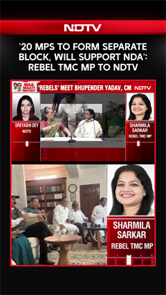 '20 MPs To Form Separate Block, Will Support NDA': Rebel TMC MP