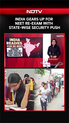 Video: NEET 2026 News | NEET Re-Test Today Under Tight Security, NTA Sends Message